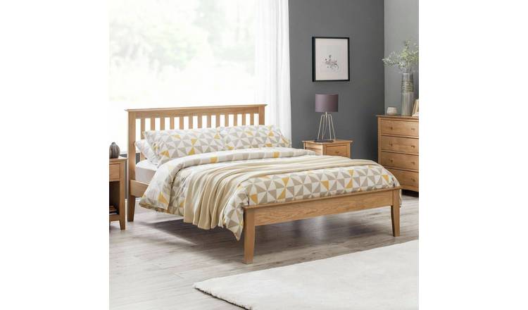 Julian Bowen Salerno Shaker Single Bedframe - Oak