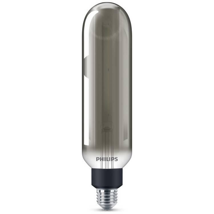 Philips LED Filament E27 6.5W 25W Dim Tubular Bulb - Smoky 0