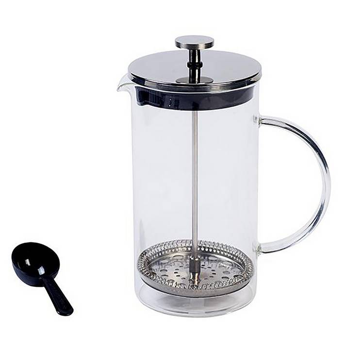 Habitat 8 Cup 1000ml Glass Cafetieres 0