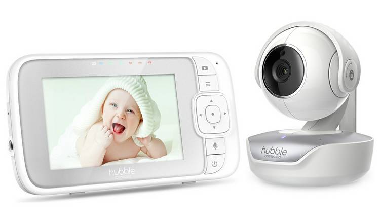 Hubble Nursery 4.3inch View Select Video Baby Monitor