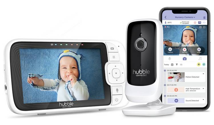 Hubble Nursey Pal Link Premium Smart Video Baby Monitor
