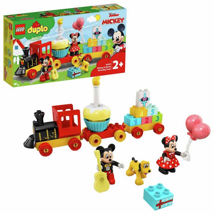 LEGO DUPLO Disney Mickey and Minnie Birthday Train Toy 10941 0