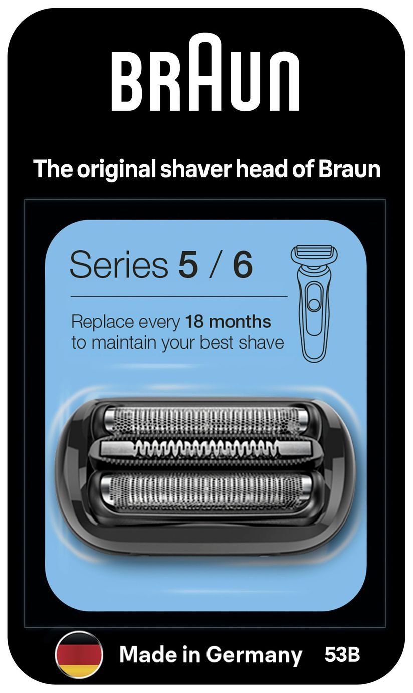 Braun Series 5 and Series 6 Replacement Foil Heads