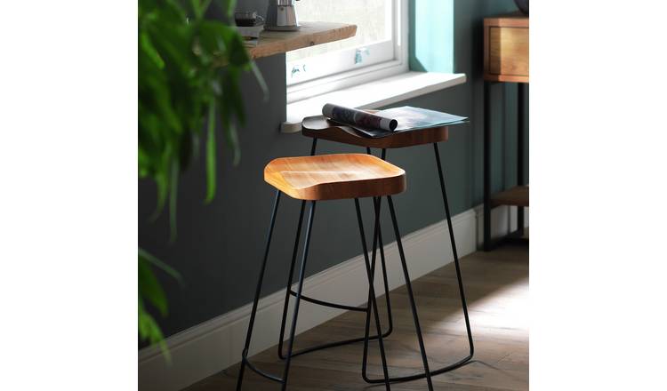 Wooden stool deals argos