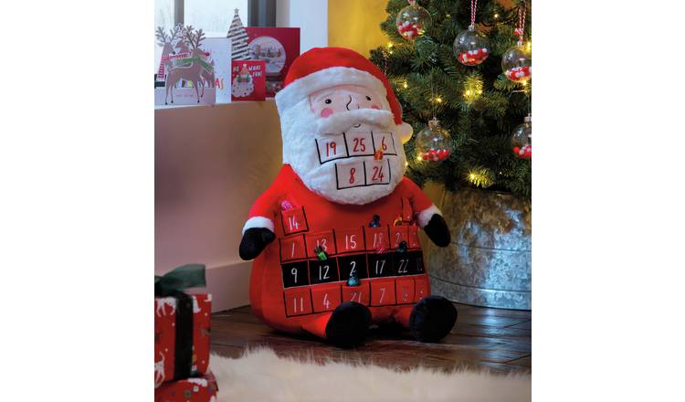Argos Home Giant Santa Countdown Plush