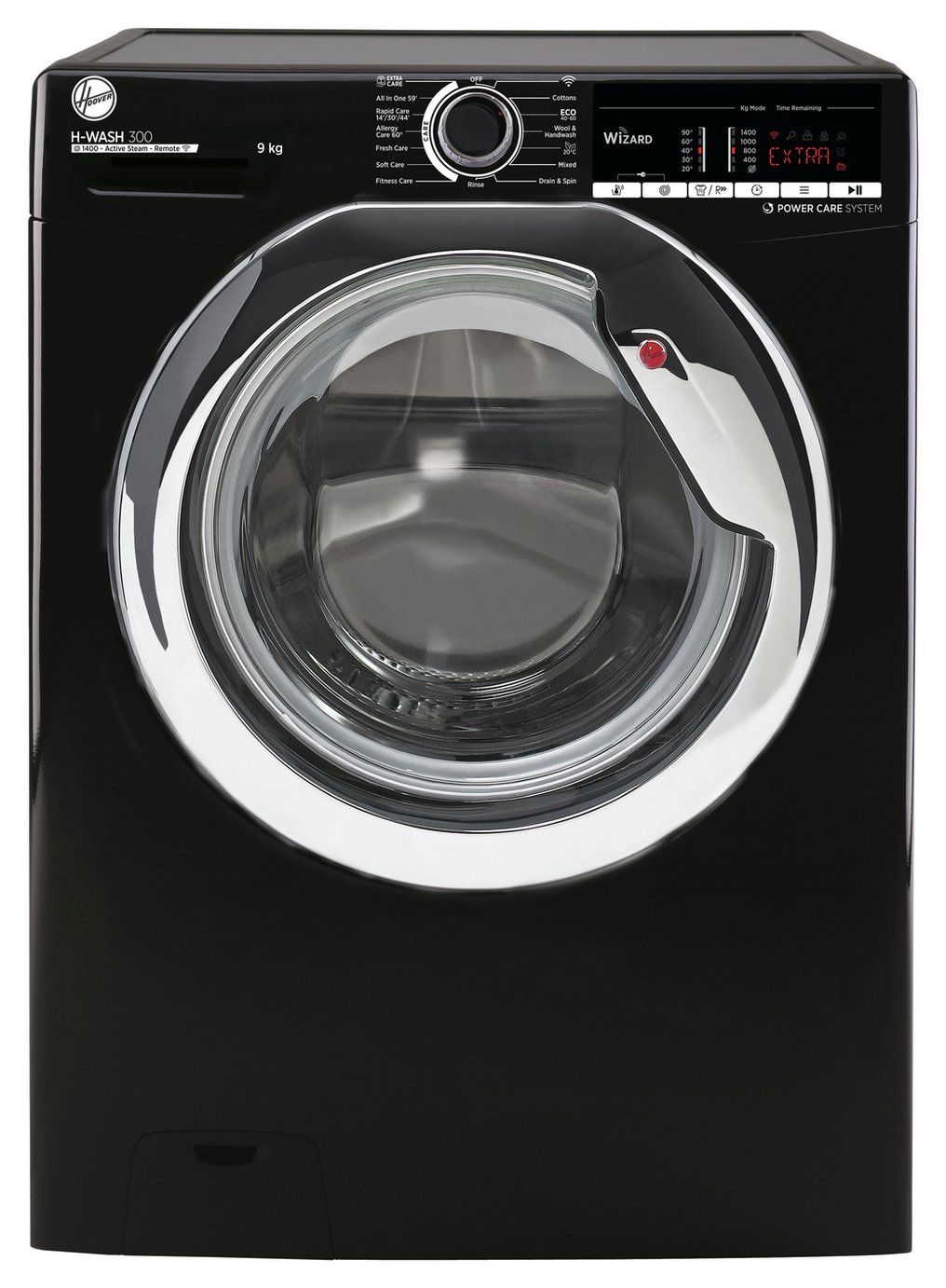 Hoover H3WS495TACBE 9KG 1400 Spin Washing Machine - Black