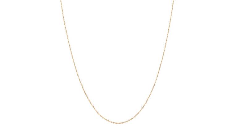 Revere 9ct Yellow Gold Prince of Wales Pendant Necklace