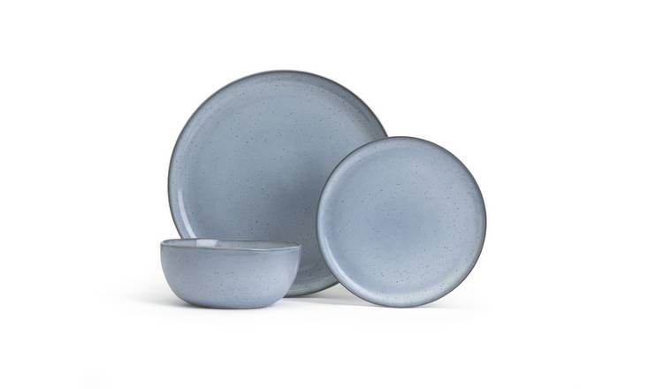 Blue dinner clearance set