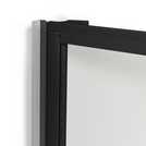 Buy Argos Home Fully Framed Bath Screen - Black | Shower screens ...