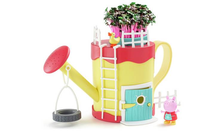 Peppa Pig Garden Playhouse Watering Can Grow and Play Set