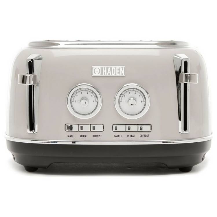 Haden 198747 Jersey 4 Slice Toaster - Putty 0