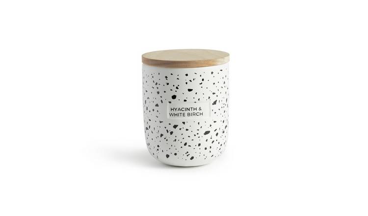 Habitat Lidded Candle - Hyacinth and White Birch 
