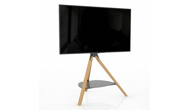 Tv stand deals tripod wood