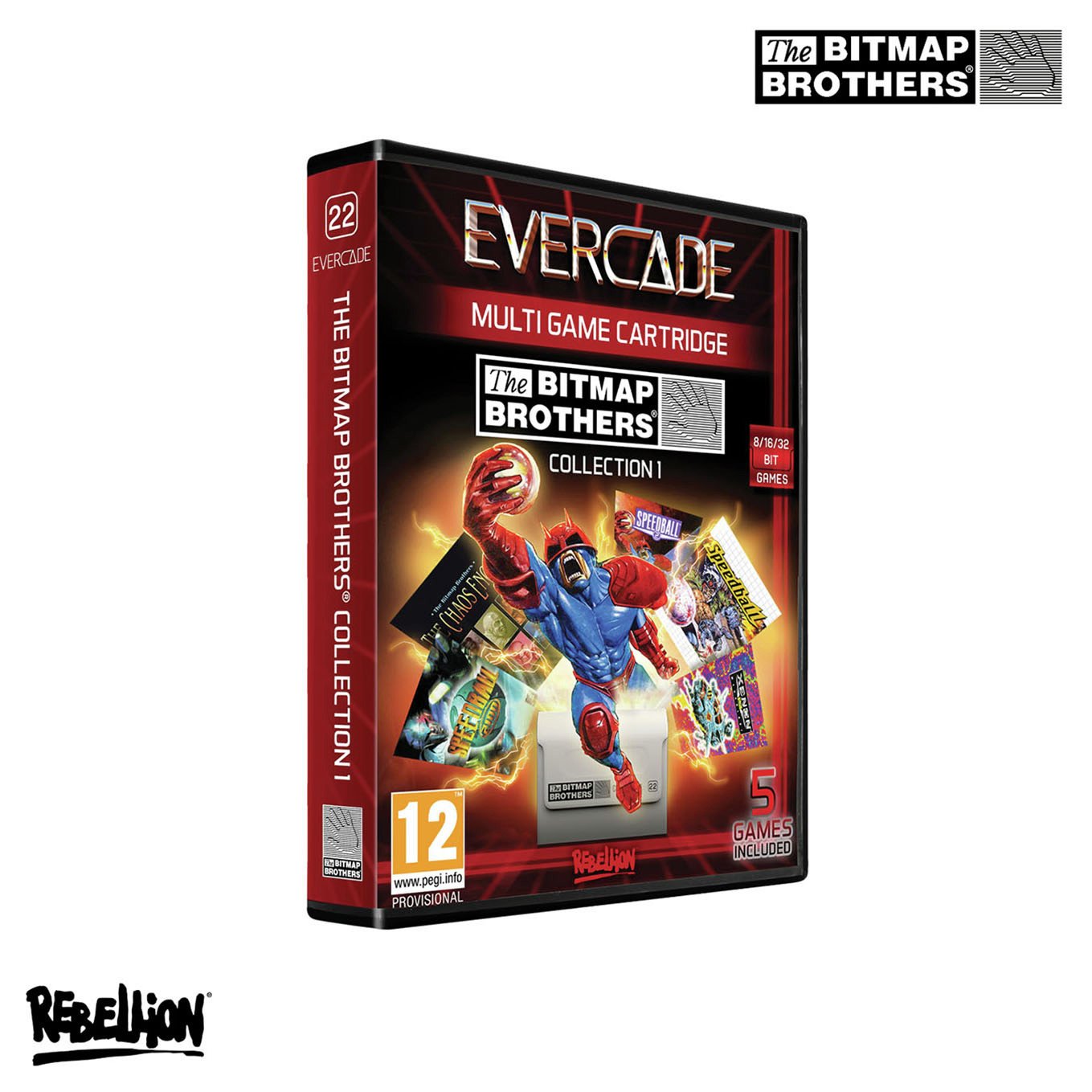 Evercade Cartridge 22: The Bitmap Brothers Collection 1 