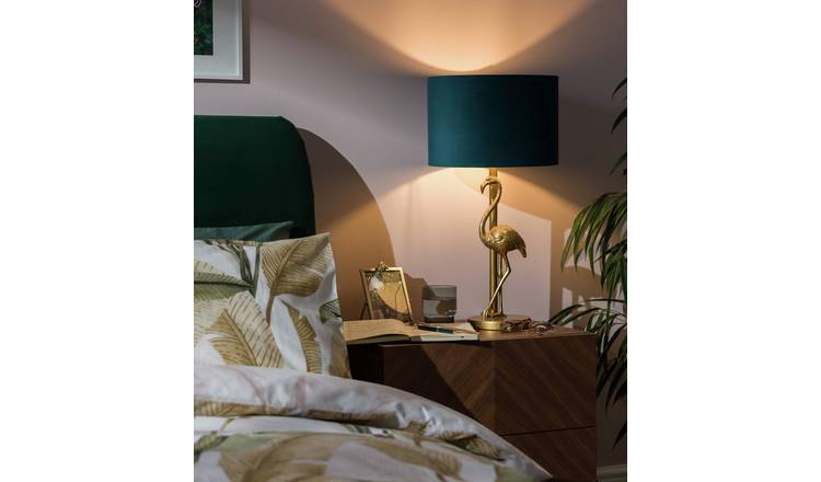 Teal lamp best sale shades table lamps