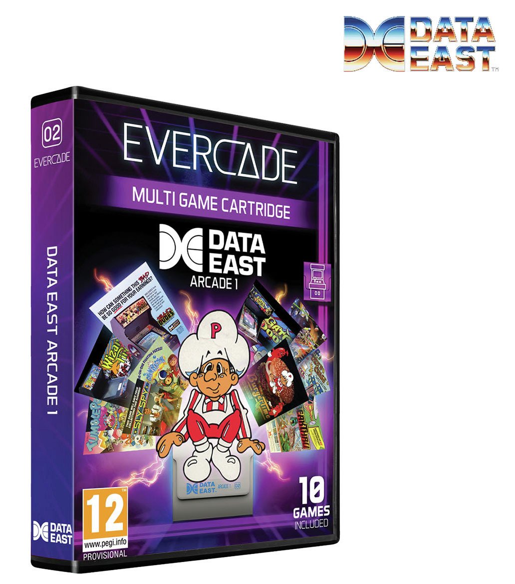 Evercade Cartridge 02: Data East Arcade 1