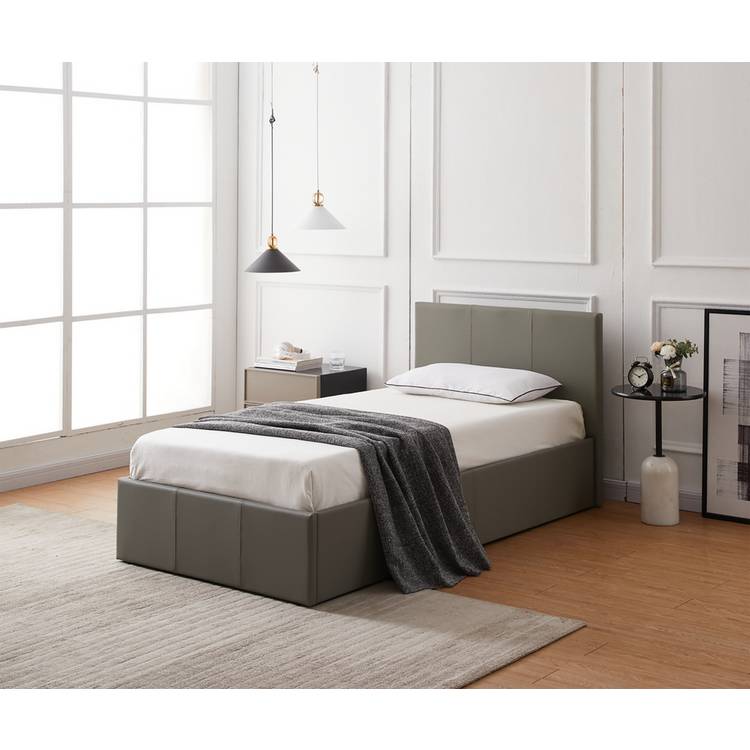 Argos Home Lavendon Single End Open Ottoman Bed Frame - Grey 0