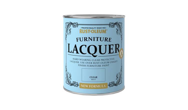 Rustoleum on sale clear lacquer