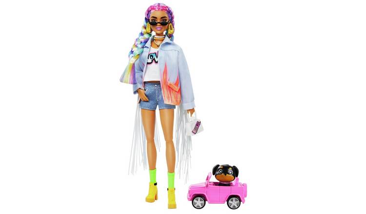Barbie Extra Rainbow Braids Doll - 12inch/30cm