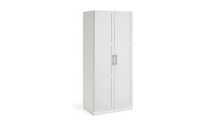 Double rail deals wardrobe argos