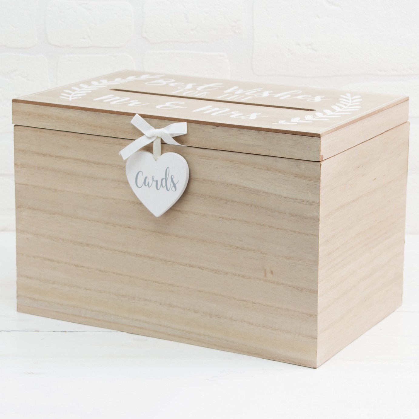 Love Story Wedding Card Box