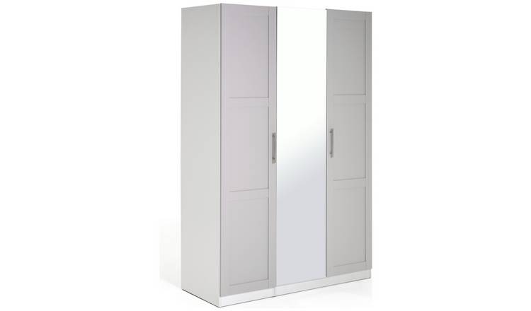 Argos sliding mirror deals wardrobe