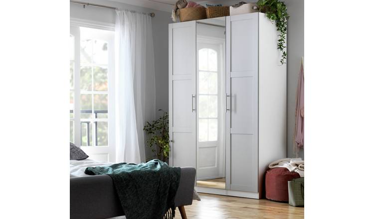 Habitat on sale mirrored wardrobe