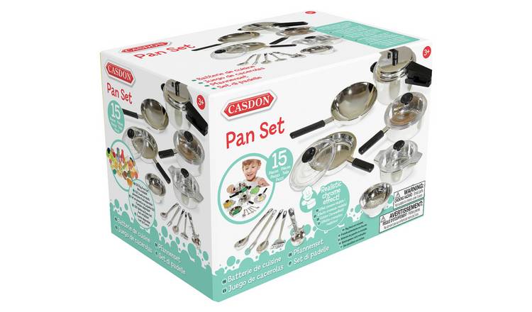 Buy Casdon Toy Pan Set Role play toys Argos