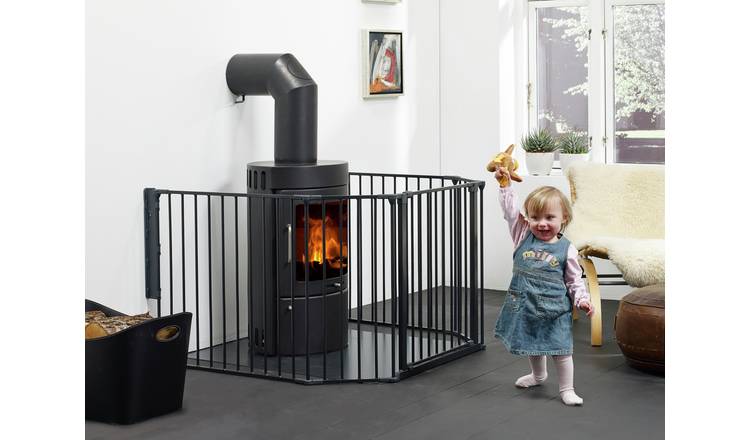 Buy BabyDan XL Hearth Gate Configure Safety Gate - Black | Safety gates |  Argos