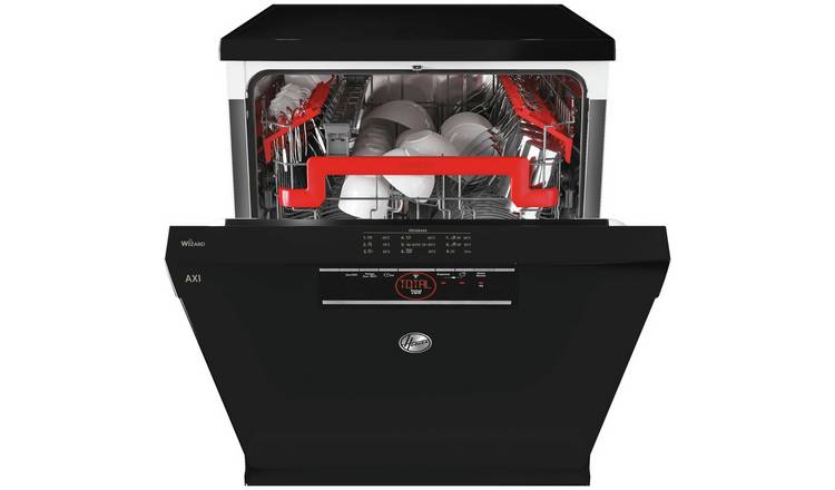 Hoover HF 5E3DFB1 Full Size Dishwasher - Black