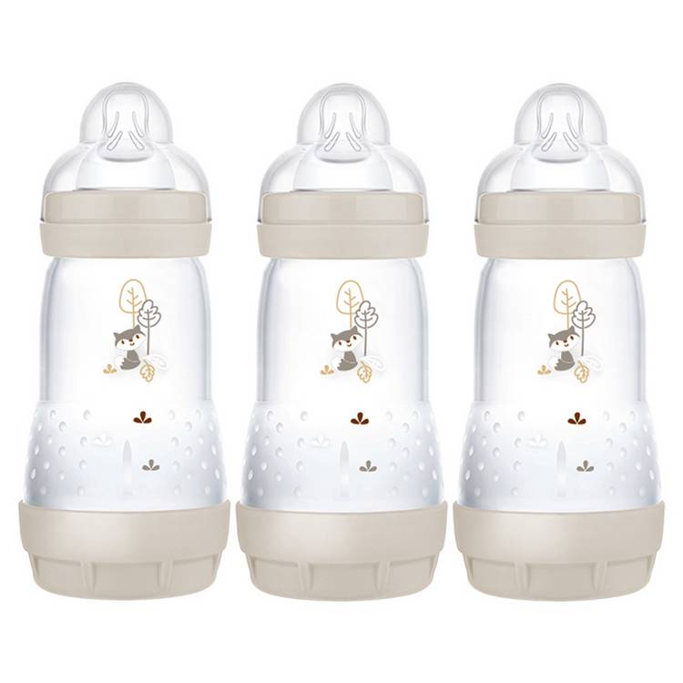 MAM Easy Start Anti-Colic 260ml Baby Bottle 3 Pack - Unisex 0