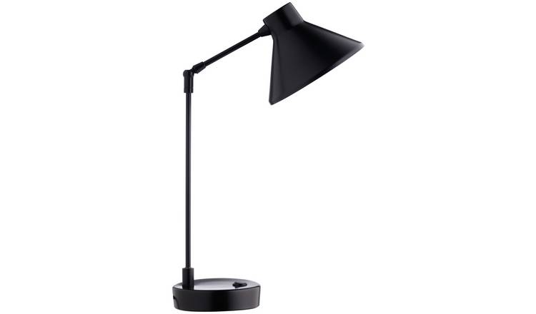 Black metal sale desk lamp