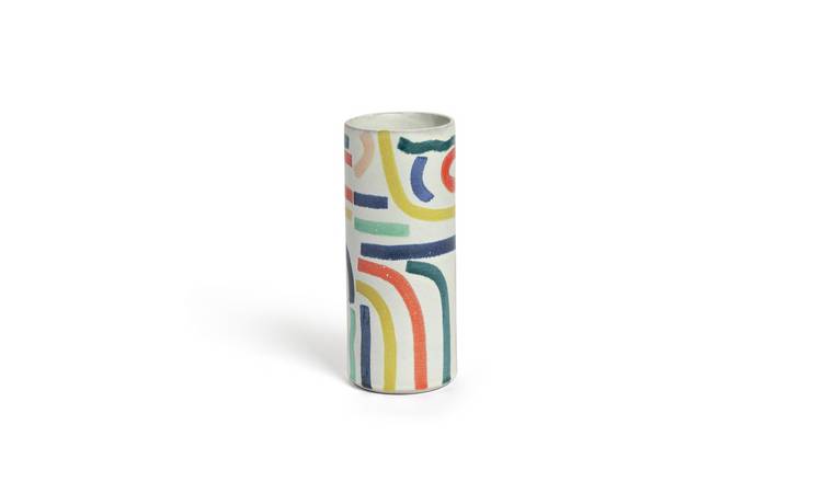 Habitat Ceramic Vase - Multicoloured