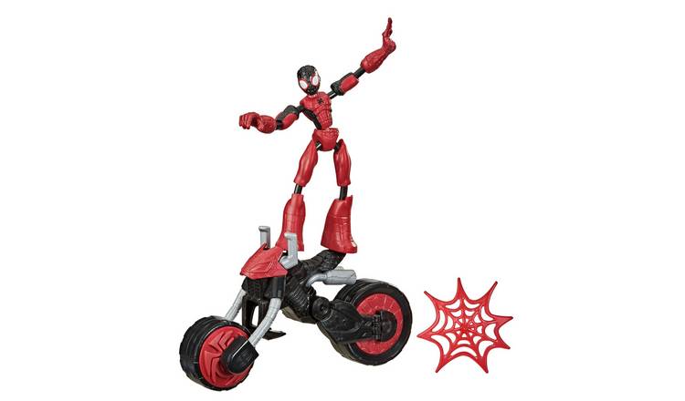 Marvel Bend and Flex, Flex Rider Spider-Man and Motorcycle