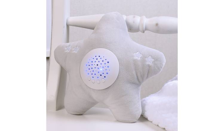 Little Chick Twinkle Night Light Soother - Grey