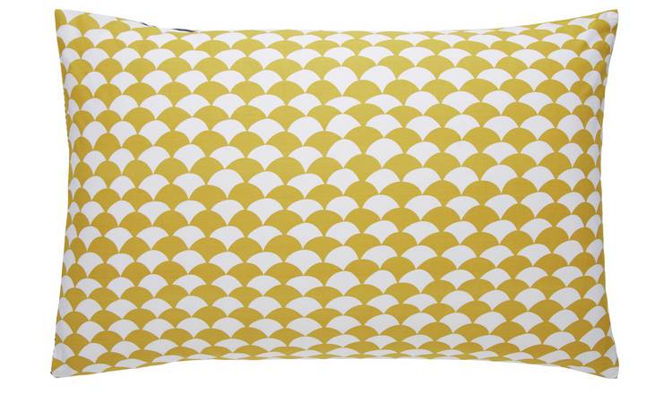 Mustard yellow hotsell standard pillowcases