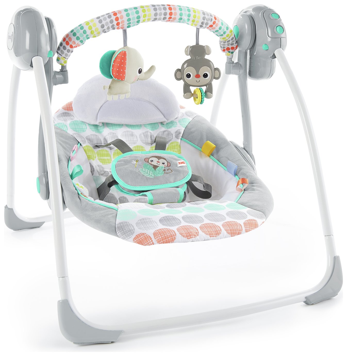 Bright Starts Whimsical Wild Portable Swing review