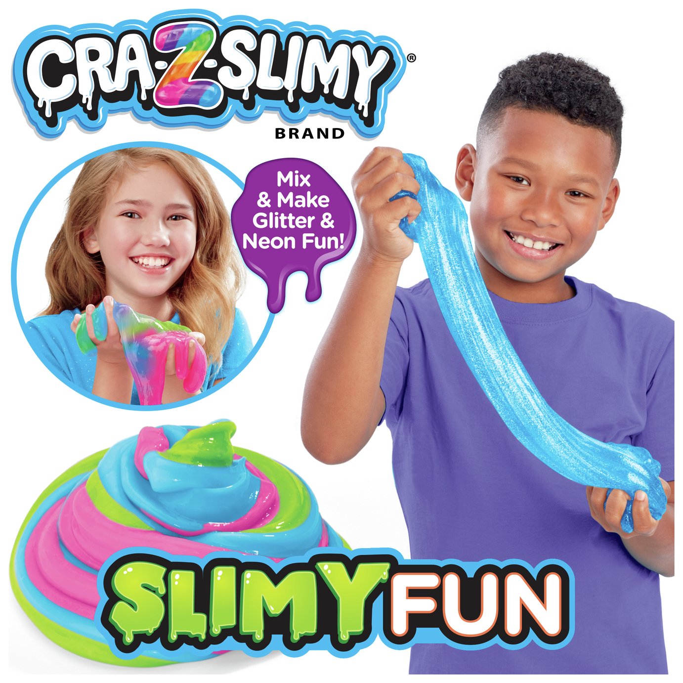 Cra Z Slimy Fun Set