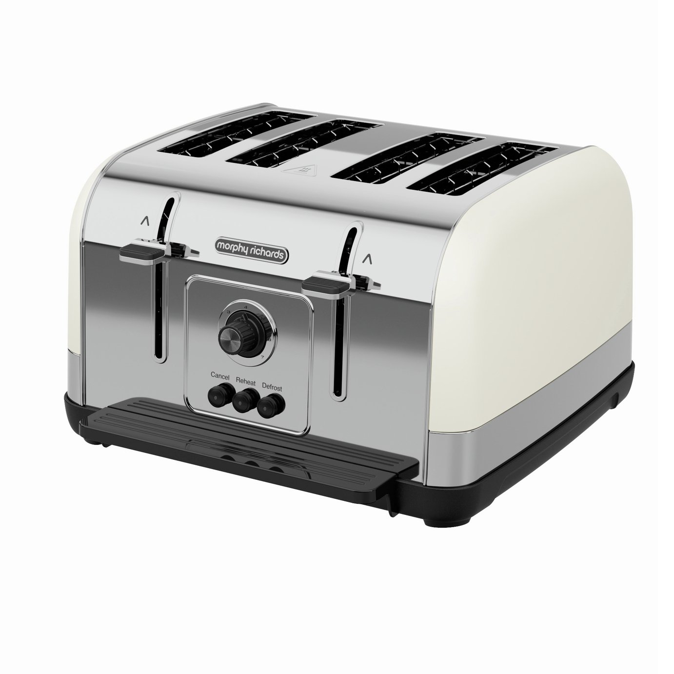 Morphy Richards 240132 Venture 4 Slice Toaster - Cream