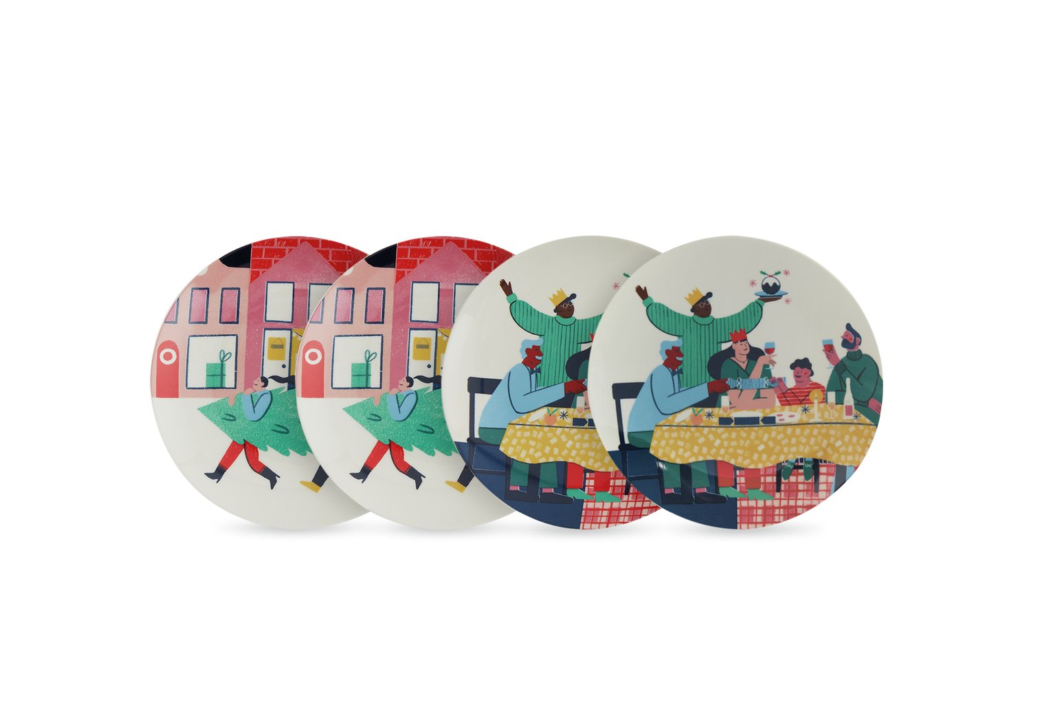 Habitat Christmas Joy Set of 4 Side Plate review