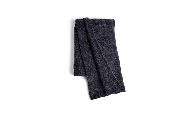 Buy Habitat Chenille Throw Charcoal 125X150cm Blankets and throws Argos