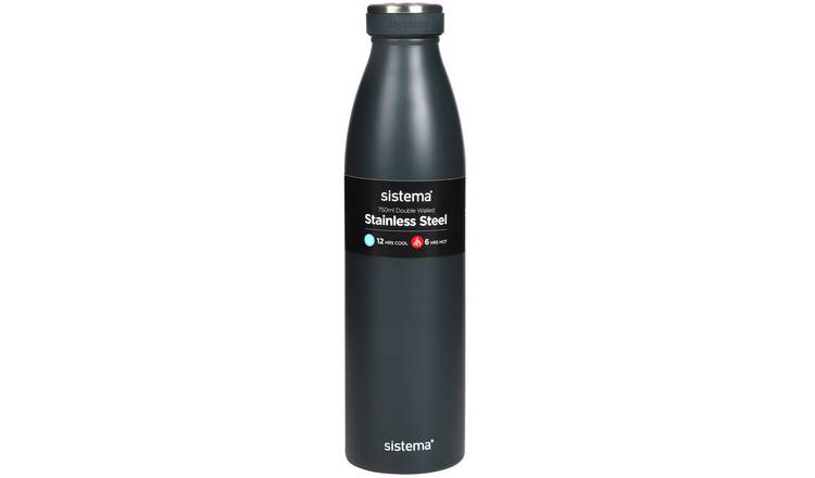 Sistema Hydrate Multicolour Stainless Steel Bottle - 750ml