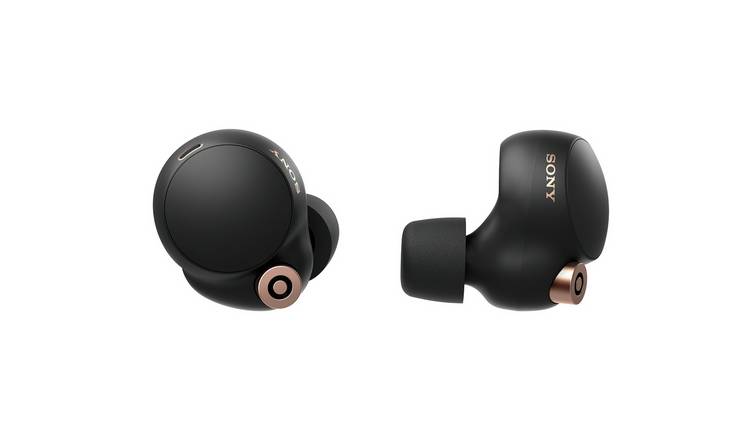 Sony WF1000XM4 True Wireless Noise Cancelling Earbuds-Black 
