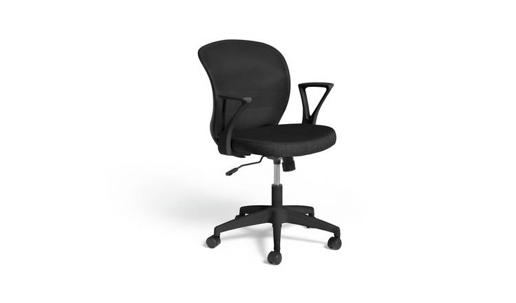 Habitat Beck Mesh Office Chair - Black