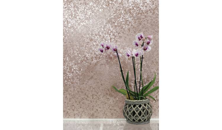 Arthouse Velvet Crush Rose Gold Wallpaper