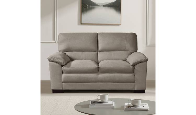 Artemis Home Ramona 2 Seat Fabric Sofa - Brown