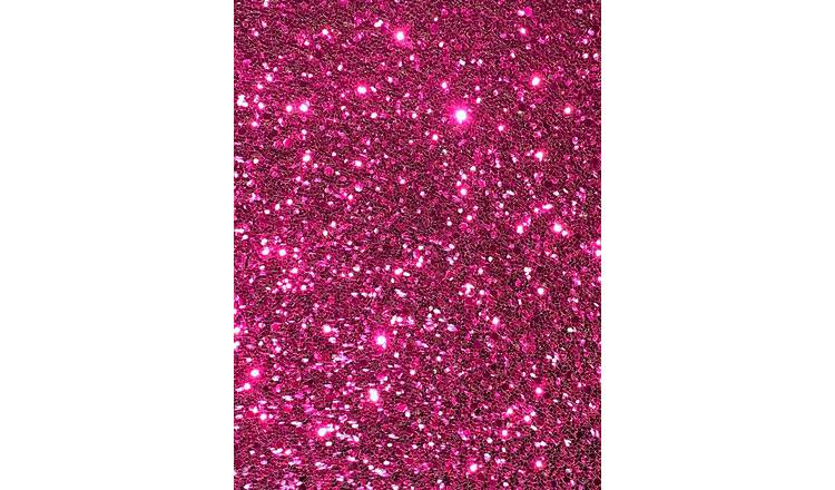 Arthouse 6m Sequin Hot Pink Wallpaper
