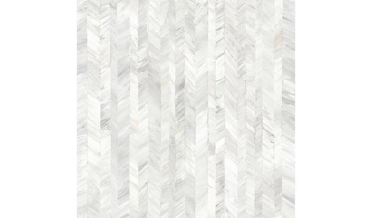 Arthouse Mother Of Pearl White Wallpaper