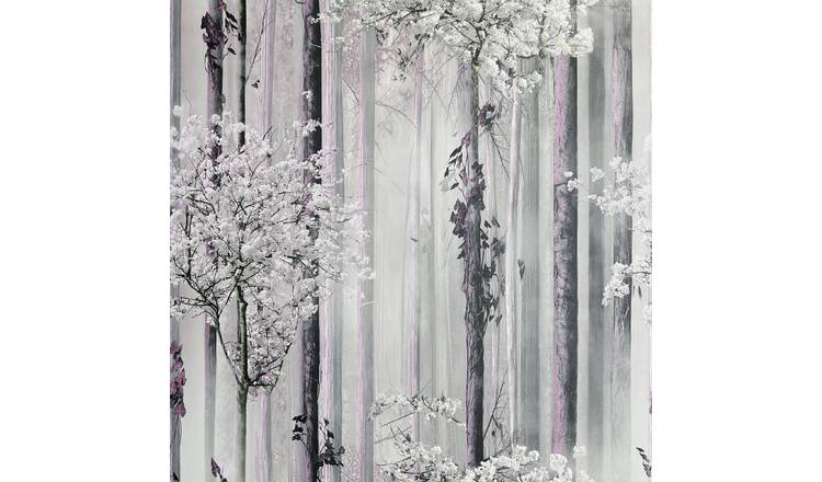 Arthouse Blossom Forest Pink Wallpaper