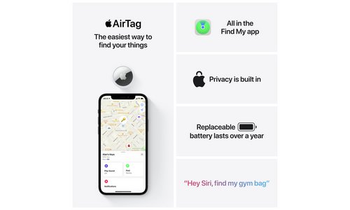 Apple AirTag (1st Generation) - 4 Pack
